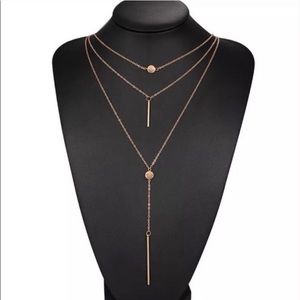Jewelry - Gold boho layered bar necklace Jewelry - Gold boho layered bar necklace